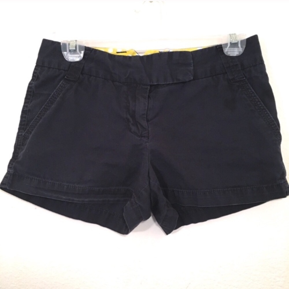 J. Crew shorts broken-in chino navy blue size 0